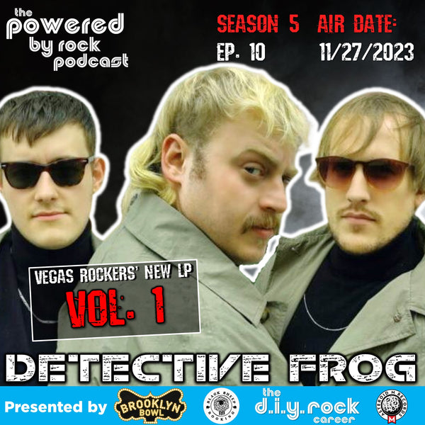 Vegas Rock Band Detective Frog Talks About Their Monster Movie Themed Debut Album Vol. 1 and How They Rock So Hard