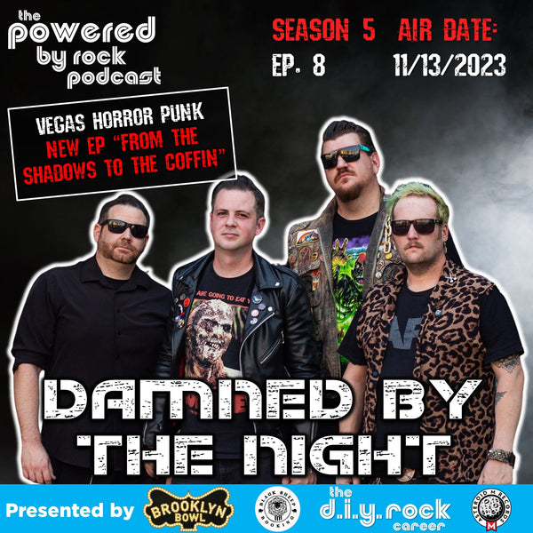 Vegas Horror Punk Band Damned By The Night on Their New EP "From the Shadows to the Coffin"
