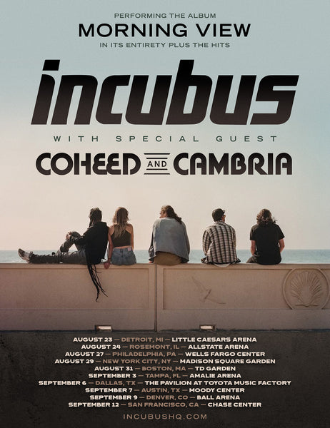 News Wire: Coheed and Cambria Touring with Incubus + New Prize Fighter Inferno Music