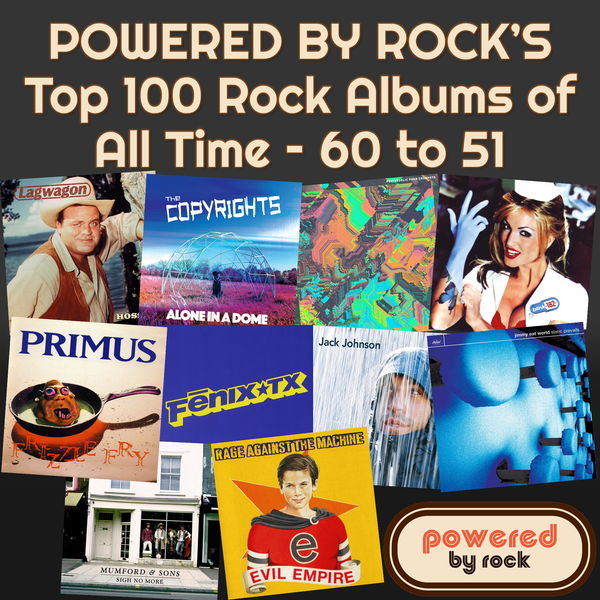 Top Rock Albums of All Time - 60-51