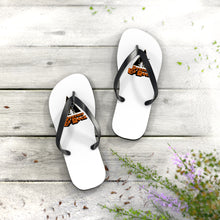 Load image into Gallery viewer, Powered By Rock Flip Flops - Just Like Clockwork Design