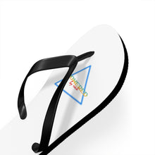 Load image into Gallery viewer, Powered By Rock Flip Flops - Rocking the Arcade Design