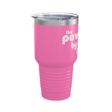 Load image into Gallery viewer, The Official Powered By Rock Podcast Tumbler, 30oz