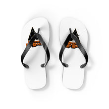 Load image into Gallery viewer, Powered By Rock Flip Flops - Just Like Clockwork Design