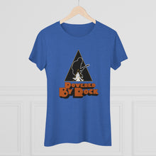 Load image into Gallery viewer, Powered By Rock Women's Tee - Just Like Clockwork Design