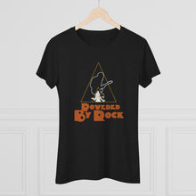 Load image into Gallery viewer, Powered By Rock Women's Tee - Just Like Clockwork Design