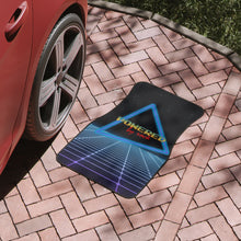 Load image into Gallery viewer, Powered By Rock Car Floor Mats - Rocking the Arcade Design - 1pc (available in front or rear sizes)