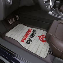 Load image into Gallery viewer, Powered By Rock Car Floor Mats - Punking Around Design - 1pc (available in front or rear sizes)