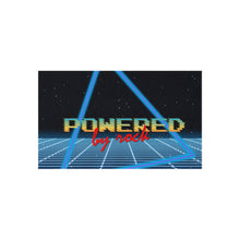 Load image into Gallery viewer, Powered By Rock Outdoor Rug - Rocking the Arcade Design