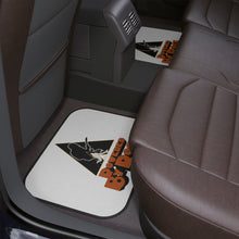 Load image into Gallery viewer, Powered By Rock Car Floor Mats - Just Like Clockwork Design - 1pc (available in front or rear sizes)