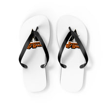 Load image into Gallery viewer, Powered By Rock Flip Flops - Just Like Clockwork Design
