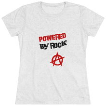 Load image into Gallery viewer, Powered By Rock Women's Tee - Punking Around Design