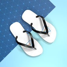 Load image into Gallery viewer, Powered By Rock Flip Flops - Rocking the Arcade Design