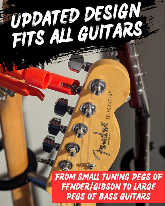 Guitar String Winder, String Cutter & Bridge Pin Puller Guitar Multi-tool for Changing Strings