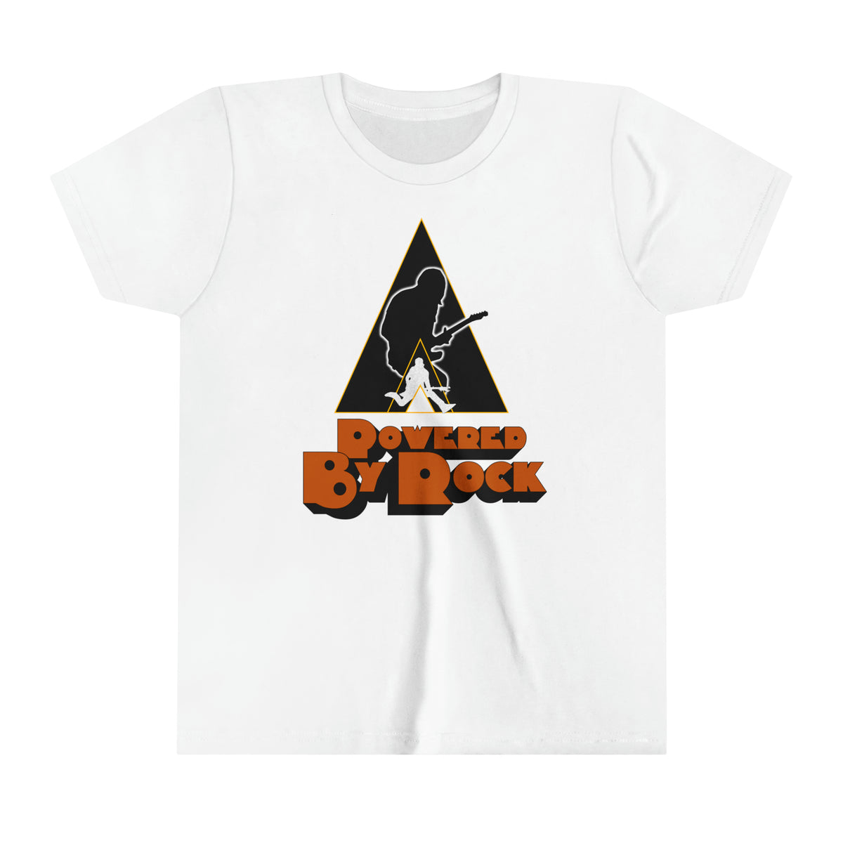 Powered By Rock Youth Short Sleeve T-Shirt - Just Like Clockwork Design
