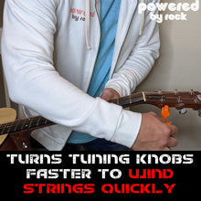 Load image into Gallery viewer, Guitar String Winder, String Cutter and Bridge Pin Puller - Wind Guitar Strings Quickly - Cut Excess String Off - Pull Pins Out Easily…