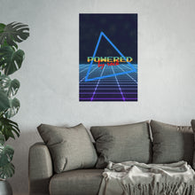 Load image into Gallery viewer, Powered By Rock - Rocking the Arcade Poster