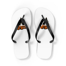 Load image into Gallery viewer, Powered By Rock Flip Flops - Just Like Clockwork Design