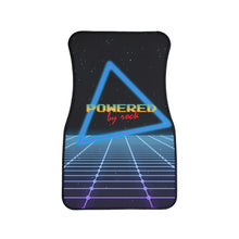 Load image into Gallery viewer, Powered By Rock Car Floor Mats - Rocking the Arcade Design - 1pc (available in front or rear sizes)