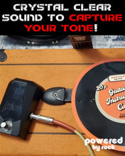 Load image into Gallery viewer, 20ft Guitar & Bass Guitar Braided Cables - 1/4 Inch Cable With Right Angle Jack On One End to Secure Your Amp Cord - Rocker Red Style