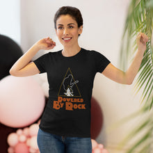 Load image into Gallery viewer, Powered By Rock Women's Tee - Just Like Clockwork Design