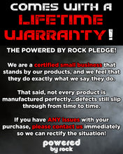 Load image into Gallery viewer, 20ft Guitar & Bass Guitar Braided Cables - 1/4 Inch Cable With Right Angle Jack On One End to Secure Your Amp Cord - Rocker Red Style