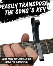 Load image into Gallery viewer, Blackbird Guitar Capo - Fits on All Guitars, Basses, and Most Other Stringed Instruments