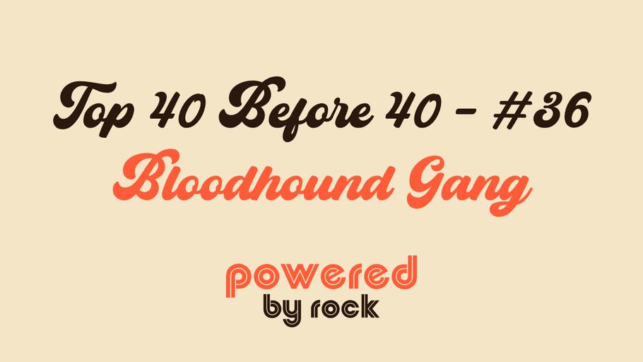 Top 40 Before 40 Rock Artists - #36 - Bloodhound Gang