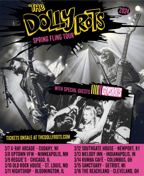 News Wire: The Dollyrots Announce March Tour with Gymshorts, New Lyric Video for "Can't Tell You Why" Out Now