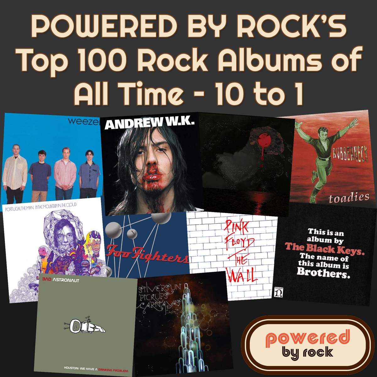 Top 100 Rock Albums of All Time - 10-1 – Powered By Rock