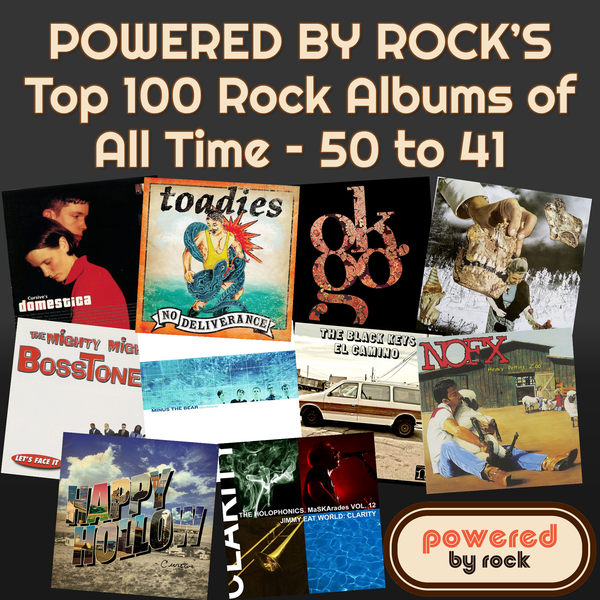 Top Rock Albums of All Time - 50-41
