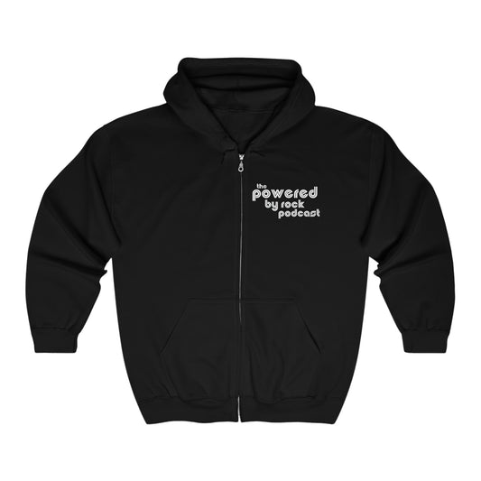 The Official Powered By Rock Podcast Full-Zip Hoodie