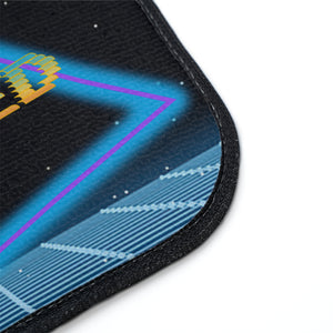 Powered By Rock Car Floor Mats - Rocking the Arcade Design - 1pc (available in front or rear sizes)