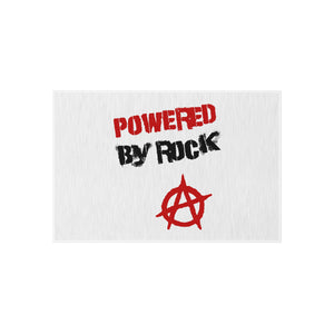 Powered By Rock Outdoor Rug - Punking Around Design