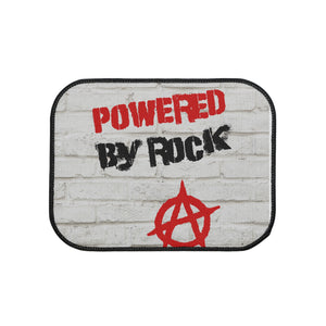 Powered By Rock Car Floor Mats - Punking Around Design - 1pc (available in front or rear sizes)