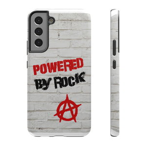 Powered By Rock Impact-Resistant Phone Cases - Punking Around Design