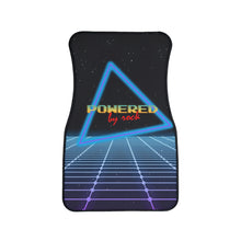 Load image into Gallery viewer, Powered By Rock Car Floor Mats - Rocking the Arcade Design - 1pc (available in front or rear sizes)
