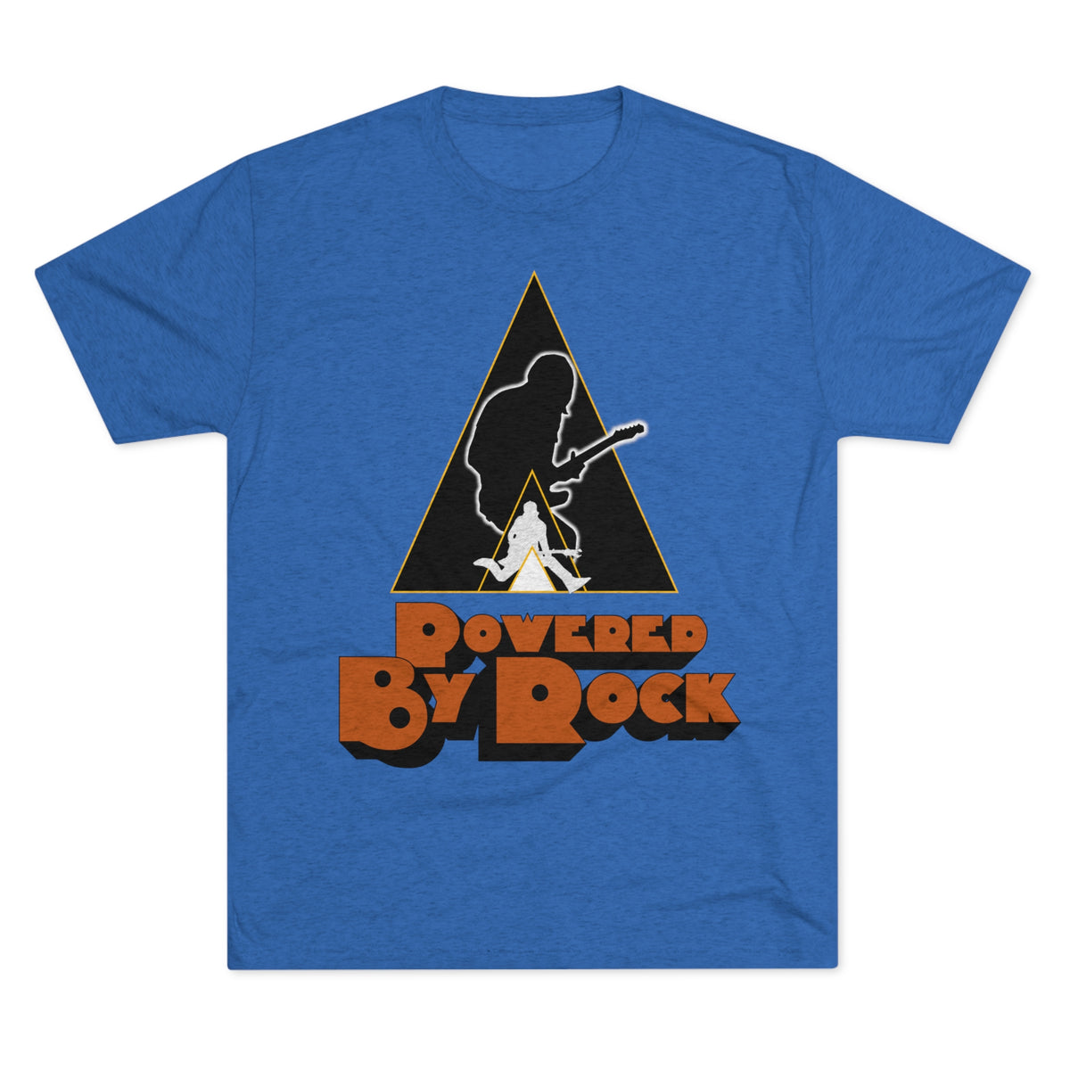 Powered By Rock Men's Tee - Just Like Clockwork Design